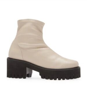 Frame Cream “Le Croyden” Platform Boots Size 39.5 New Without Tags!